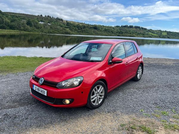 Volkswagen Golf Hatchback, Diesel, 2012, Red