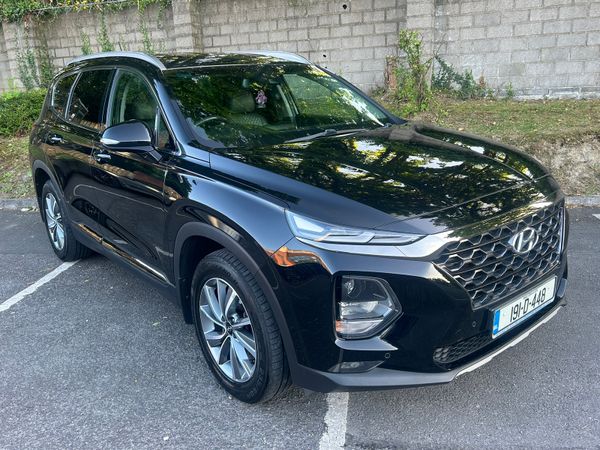 Hyundai Santa Fe SUV, Diesel, 2019, Black