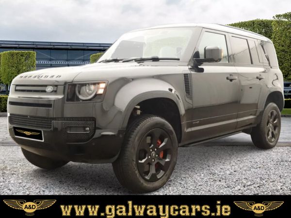 Land Rover Defender SUV, Petrol Hybrid, 2023, Black