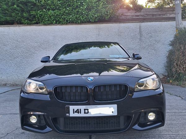 BMW 5-Series Saloon, Diesel, 2014, Black