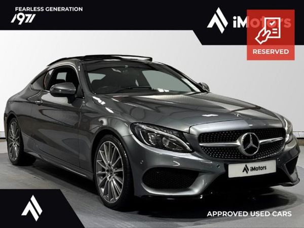 Mercedes-Benz C-Class Coupe, Diesel, 2018, Grey
