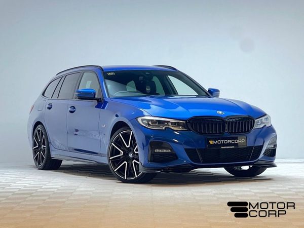 BMW 3-Series Estate, Hybrid, 2022, Blue