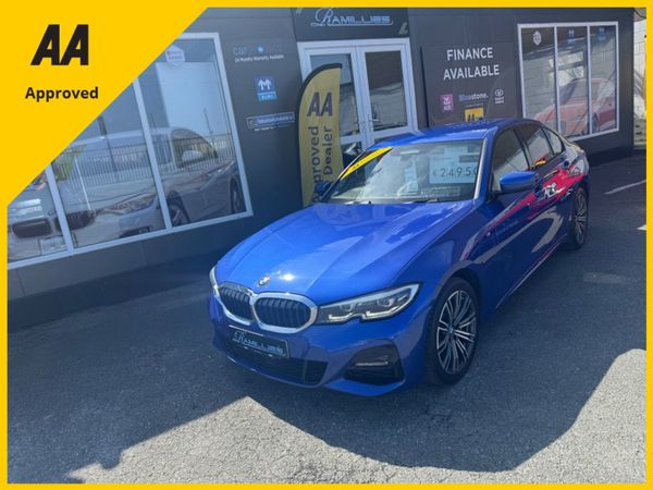 BMW 3-Series Saloon, Petrol Plug-in Hybrid, 2021, Blue