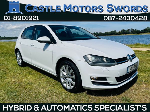 Volkswagen Golf Hatchback, Petrol, 2014, White