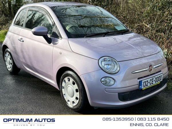 Fiat 500 Hatchback, Petrol, 2013, Red