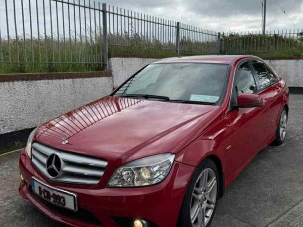 Mercedes-Benz C-Class Saloon, Diesel, 2011, Red