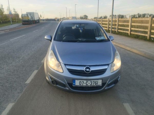 Opel Corsa Hatchback, Petrol, 2007, Silver