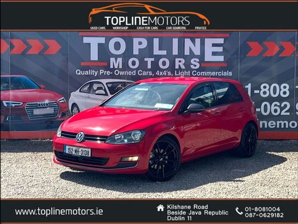 Volkswagen Golf Hatchback, Diesel, 2015, Red