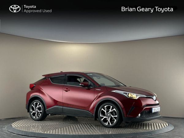 Toyota C-HR SUV, Petrol Hybrid, 2019, Red