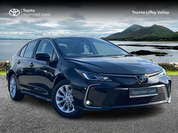 Toyota Corolla Saloon, Petrol Hybrid, 2022, Black