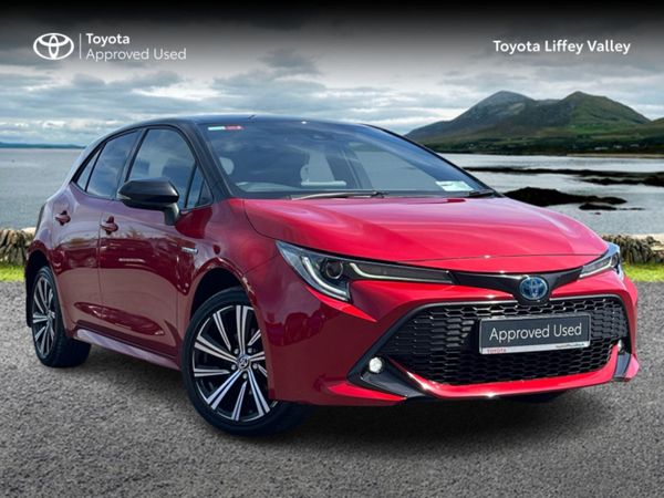 Toyota Corolla Hatchback, Petrol Hybrid, 2021, Red
