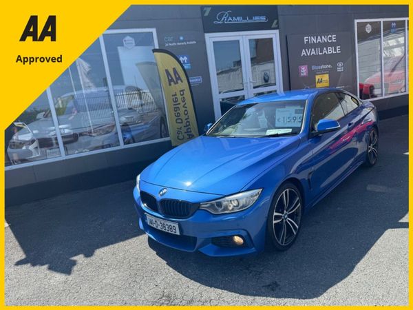 BMW 4-Series Coupe, Diesel, 2014, Blue