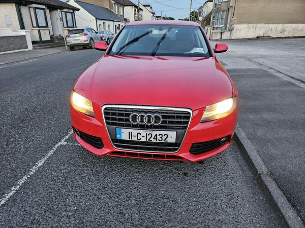 Audi A4 Saloon, Diesel, 2011, Red