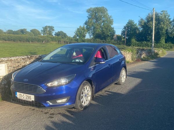 Ford Focus Hatchback, Diesel, 2017, Blue