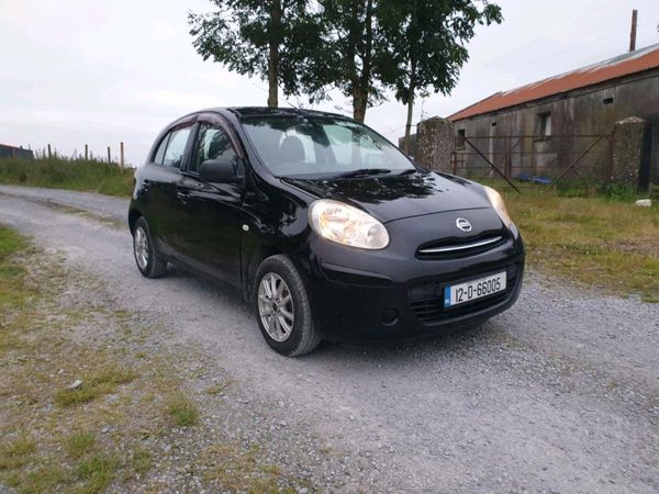 Nissan March Hatchback, Petrol, 2012, Black