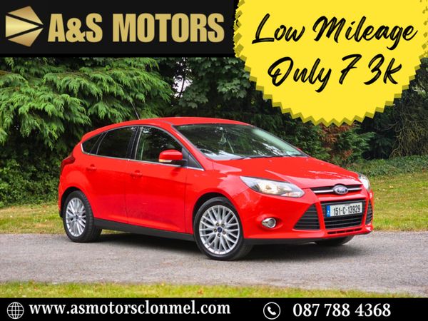 Ford Focus Hatchback, Diesel, 2015, Red