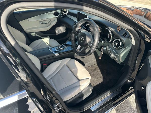 Mercedes-Benz C-Class Saloon, Petrol Plug-in Hybrid, 2018, Black