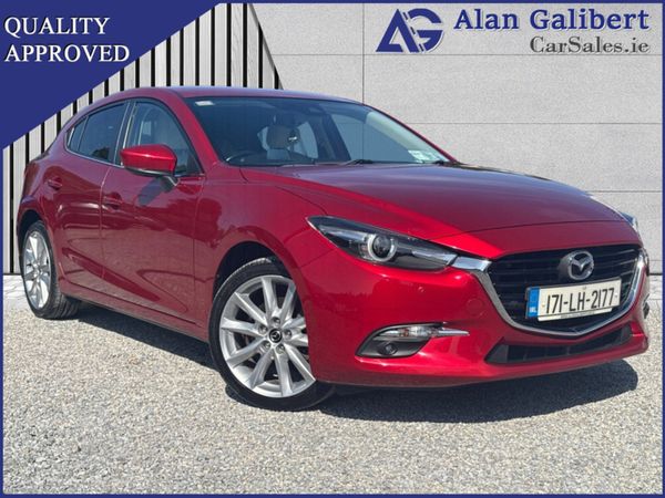 Mazda Mazda3 Hatchback, Diesel, 2017, Red