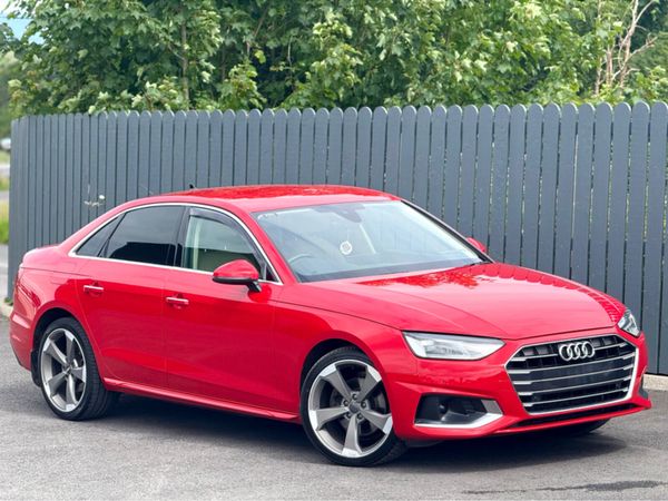 Audi A4 Saloon, Diesel, 2021, Red