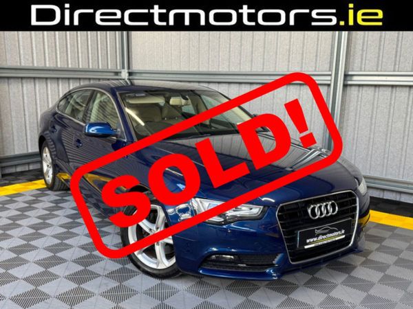 Audi A5 Hatchback, Diesel, 2016, Blue