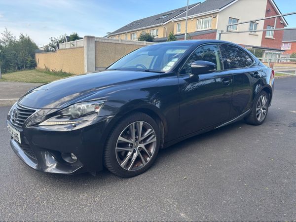 Lexus IS Saloon, Petrol Hybrid, 2014, Black