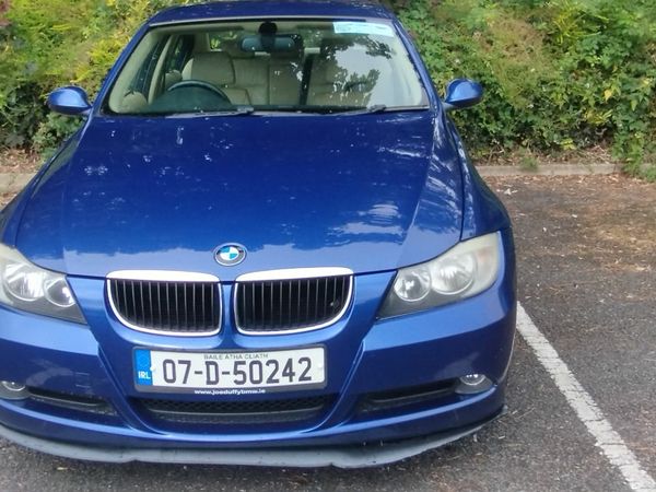 BMW 3-Series Saloon, Petrol, 2007, Blue