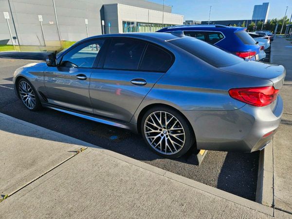 BMW 5-Series Saloon, Diesel, 2017, Grey
