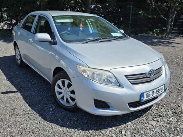Toyota Corolla Saloon, Petrol, 2008, Silver