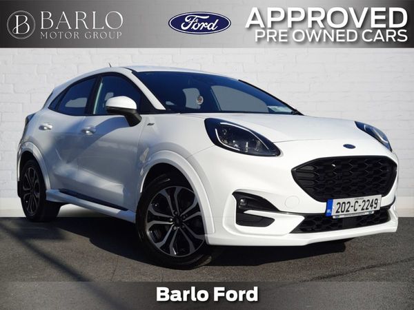 Ford Puma MPV, Petrol Hybrid, 2020, White
