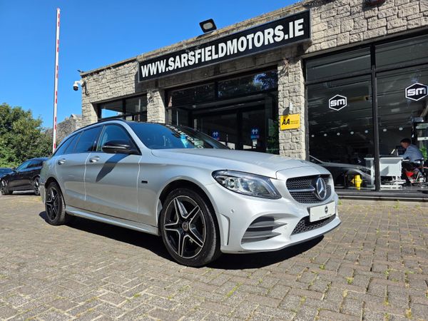 Mercedes-Benz C-Class Estate, Diesel Plug-in Hybrid, 2021, Silver
