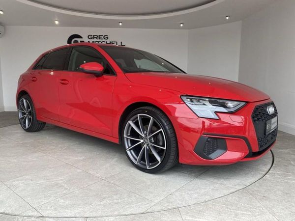 Audi A3 Hatchback, Diesel, 2022, Red