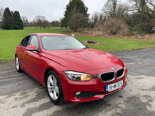 BMW 3-Series Saloon, Diesel, 2015, Red