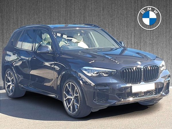 BMW X5 SUV, Petrol Plug-in Hybrid, 2022, Black