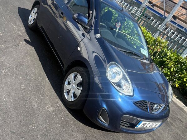 Nissan March Hatchback, Petrol, 2019, Blue