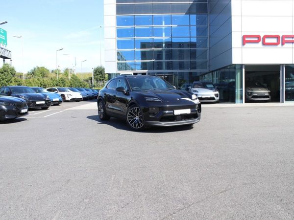 Porsche Macan SUV, Electric, 2025, Black