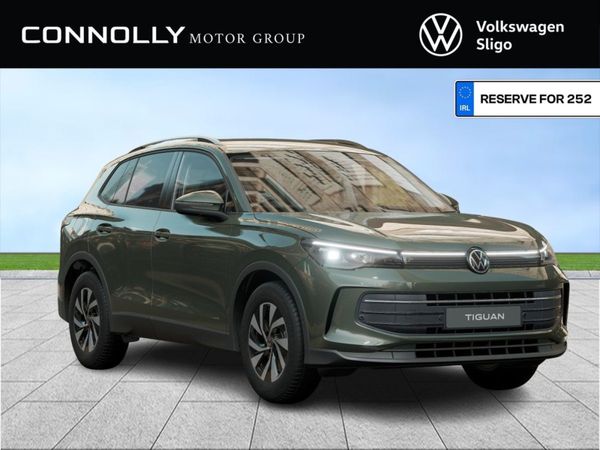 Volkswagen Tiguan SUV, Diesel, 2025, Green