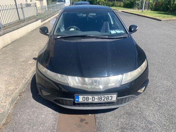 Honda Civic Hatchback, Petrol, 2008, Black