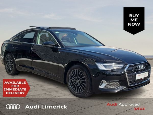 Audi A6 Saloon, Petrol Hybrid, 2025, Black