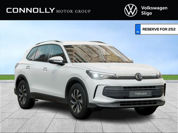 Volkswagen Tiguan SUV, Diesel, 2025, White