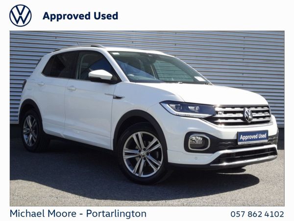 Volkswagen T-Cross Estate, Petrol, 2022, White