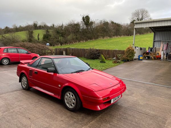 Toyota MR2 Coupe, Petrol, 1989, Red