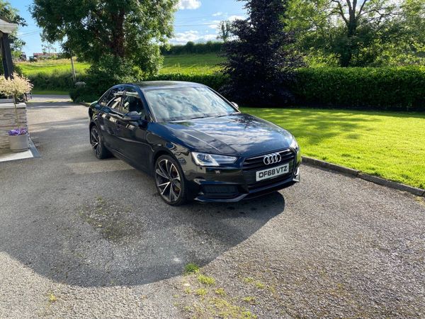 Audi A4 Saloon, Diesel, 2019, Black