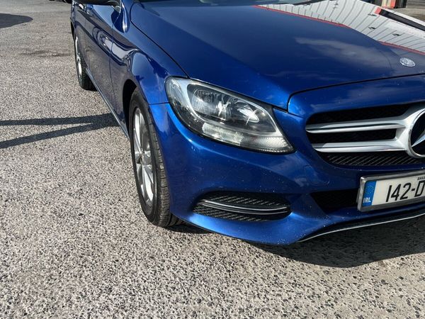 Mercedes-Benz C-Class Saloon, Diesel, 2014, Blue