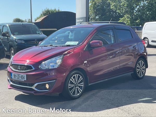 Mitsubishi Space Star Hatchback, Petrol, 2018, Red