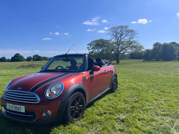 Mini Cooper Convertible, Petrol, 2012, Orange