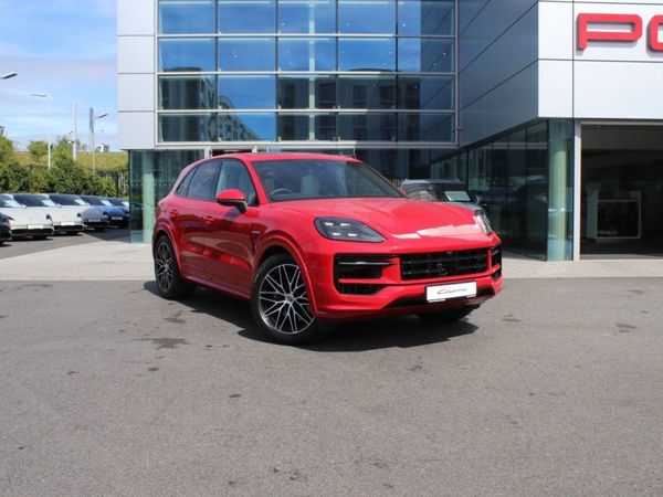 Porsche Cayenne SUV, Electric, 2025, Red