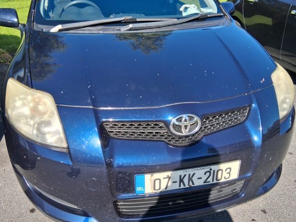 Toyota Auris Hatchback, Petrol, 2007, Blue
