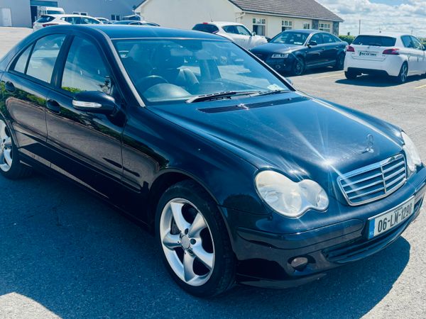 Mercedes-Benz C-Class Saloon, Petrol, 2006, Black