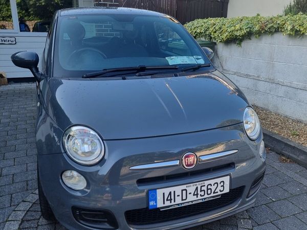 Fiat 500 Hatchback, Petrol, 2014, Grey