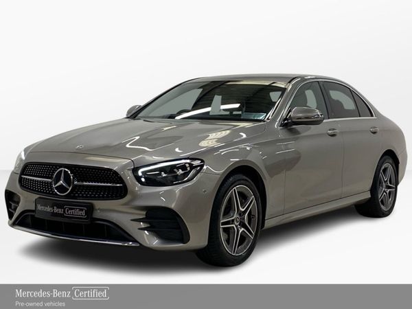 Mercedes-Benz E-Class Saloon, Petrol Plug-in Hybrid, 2022, Silver